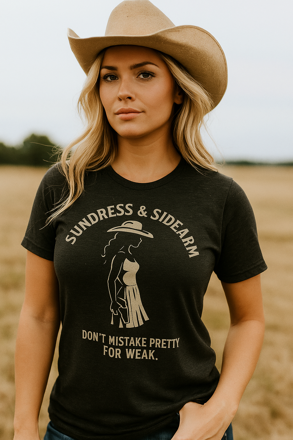 HICK “Rural by Birth – Sundresses and Sidearms” T-Shirt